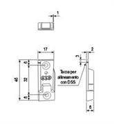 A480110503 F2 INCONTRO AGB DSS 17X46X8 A12 AGB DX ELIMINATO F.PRODUZ.