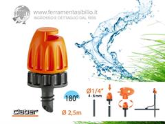 A/91255 MICROIRRIGATORE A 180` CF=10PZ RAINJET CLABER