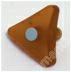 POMO TRIANGOLARE TRASP/ARANCIO ART PP01PL10