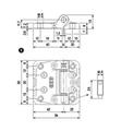 A494030204 F2 MAXI CERNIERA TERZA ANTA H60