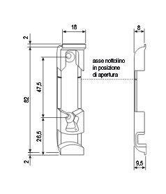 A400170101 F2 INCONTRO TOP RIB S18 A04