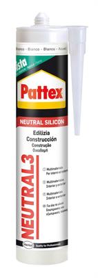 PATTEX NEUTRAL 3 TRASP.SIL.NEUTRO DA 280ML  1741506  (spec)