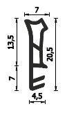 GUARNIZIONE 226K BIANCA rt=28mt