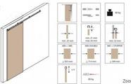 KIT 0500/3  P/PORTE SCORREVOLI 80/120 KG koblenz