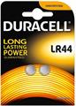 BATTERIA ELECTRONICS LR44 CF=2 pz  DU23  LR44B2  DURACELL