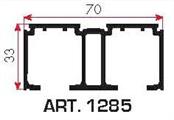 BINARIO ART 1285/A ANOT. ARGENTO PREZZO AL MT