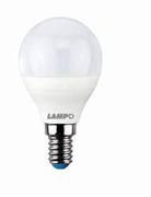 LAMPADA LED SFERA 8W E14 230V 3000K  SF458WE14BC