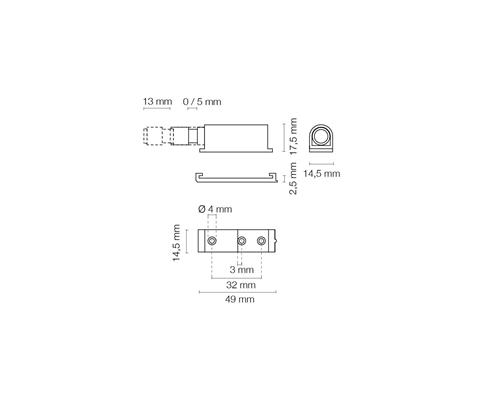 CRICCHETTO SCATTO MM.30 GRIGIO CH PARAC REG  A/692 MACO