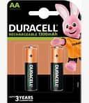 STILO RICARICABILI AA DURACELL 1300MAH DU69 CF=2PZ